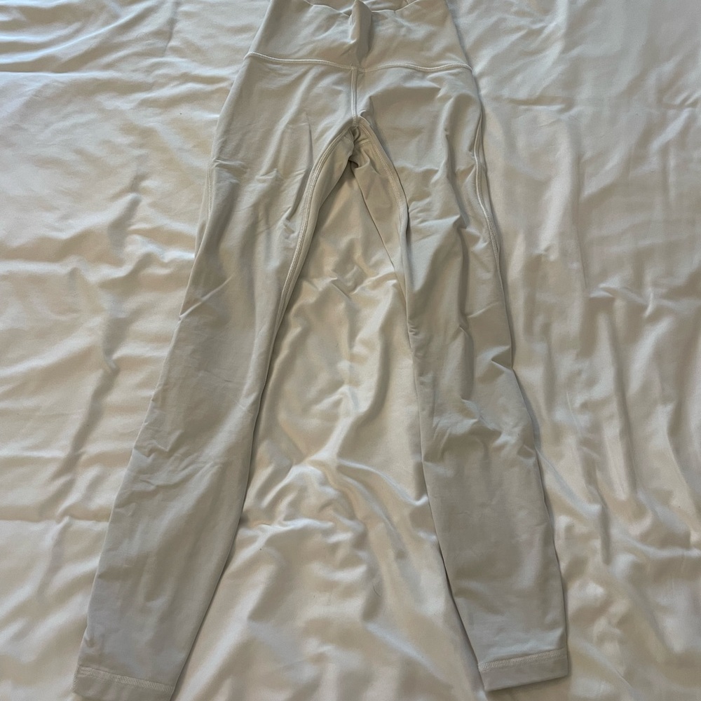 Lululemon White Leggings Full Length